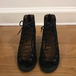 Jeffery Campbell Peep Toe Bootie